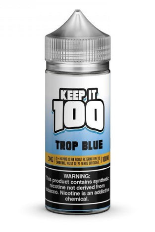 Keep It 100 100ml Trop Blue (Blue Slushie Tropical) - My Store - 610877579440 - Liquids - Keep It 100
