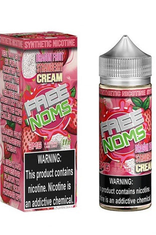 Lotus FreeNoms 120ml Dragonfruit Strawberry Cream - My Store - 0722713778013 - Liquids - NOMS