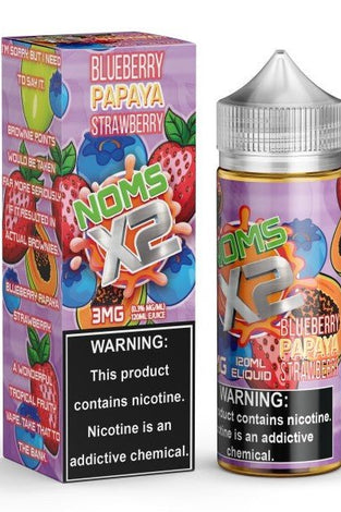 Lotus Noms X2 120ml Blueberry Papaya Strawberry - My Store - 0722713776552 - Liquids - NOMS