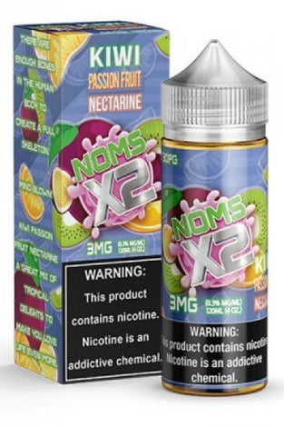 Lotus Noms X2 120ml Kiwi Passion Fruit Nectarine - My Store - 0647971174912 - Liquids - NOMS