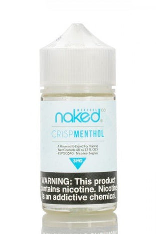 Naked 60ml Crisp Menthol - My Store - 0840094601505 - Liquids - Naked