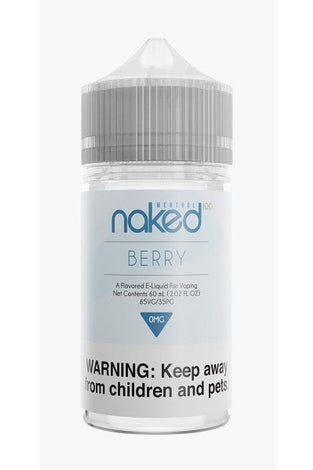 Naked 60ml Menthol Berry (Prev. Very Cool) - My Store - 840094600522 - Liquids - Naked