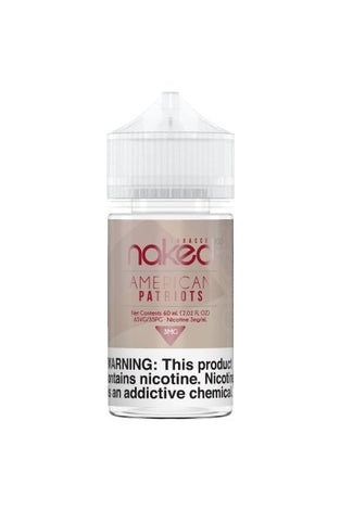 Naked 60ml Tobacco American Patriots - My Store - 0840094600928 - Liquids - Naked