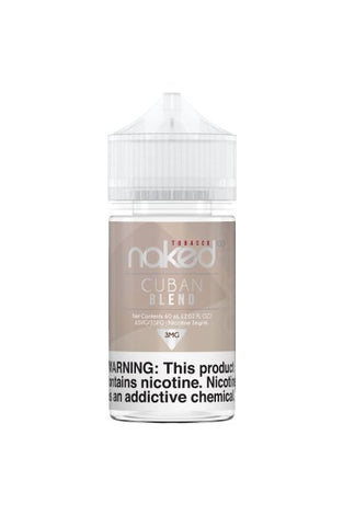 Naked 60ml Tobacco Cuban Blend - My Store - Liquids - Naked