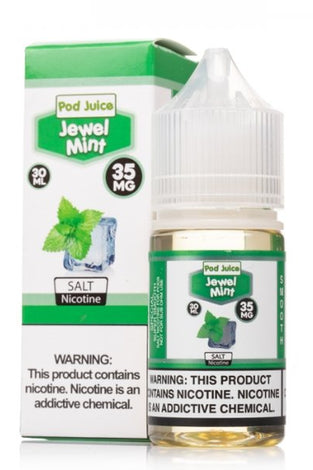 Pod Juice Salt 30ml Jewel Mint - Vapor Fog - 0302035551527 - Nic Salts - Pod Juice Salt