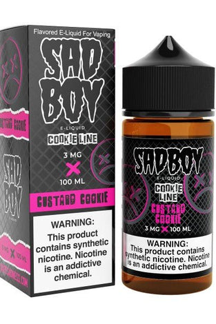 Sadboy 100ml Custard Cookie - My Store - 0780042892633 - Liquids - Sadboy