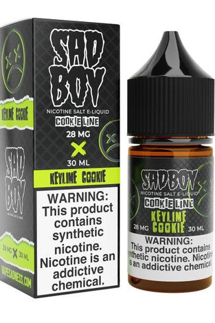 Sadboy Teardrops Salt 30ml Keylime Cookie - My Store - 0780042893050 - Nic Salts - Sad Boy Salt