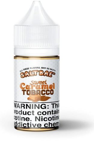 Salt Bae 30ml Sweet Caramel Tobacco - My Store - 0854645008200 - Nic Salts - Salt Bae