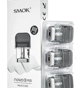 Smok Novo 3 Pods (3 pk) Mesh - Vapor Fog - 6940695645268 - Devices - PodsCoils - Smok