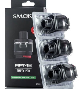 Smok RPM 5 Empty RPM 3 Pod (3 pk) - Vapor Fog - 6936760802308 - Devices - Pods& - Coils - Smok