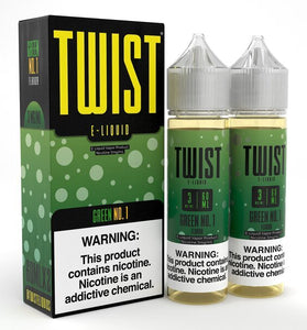 Twist 120ml (60ml x 2) Green No. 1 - My Store - Liquids - Twist