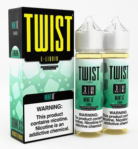 Twist 120ml (60ml x 2) Mint 0 - Vapor Fog - Liquids - Twist