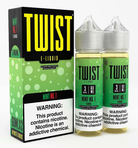Twist 120ml (60ml x 2) Mint No 1 - Vapor Fog - Liquids