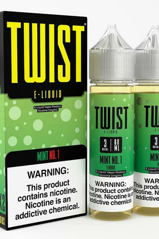 Twist 120ml (60ml x 2) Mint No 1 - Vapor Fog - Liquids