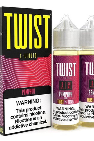 Twist 120ml (60ml x 2) Pampaya - My Store - Liquids - Twist