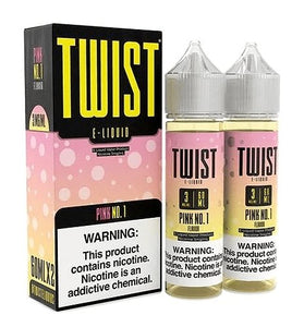 Twist 120ml (60ml x 2) Pink No 1 - Vapor Fog - Liquids - Twist