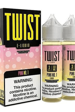 Twist 120ml (60ml x 2) Pink No 1 - Vapor Fog - Liquids - Twist