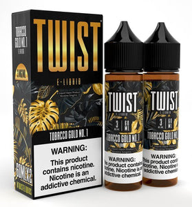 Twist 120ml (60ml x 2) Tobacco Gold No. 1 - My Store - 0013415358086 - Liquids - Twist
