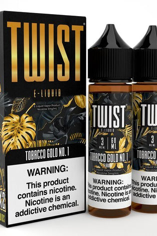 Twist 120ml (60ml x 2) Tobacco Gold No. 1 - My Store - 0013415358086 - Liquids - Twist