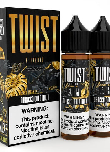 Twist 120ml (60ml x 2) Tobacco Gold No. 1 - My Store - 0013415358086 - Liquids - Twist