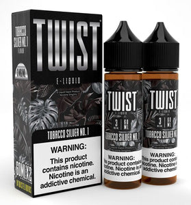Twist 120ml (60ml x 2) Tobacco Silver No. 1 - My Store - Liquids - Twist