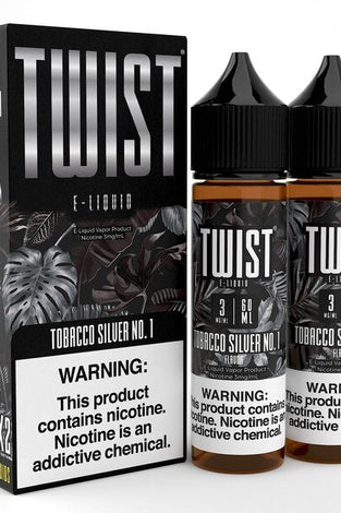 Twist 120ml (60ml x 2) Tobacco Silver No. 1 - My Store - Liquids - Twist