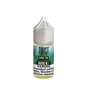 Twist Salt 30ml Menthol No. 1 - My Store - 0012436990657 - Nic Salts - Twist Salt