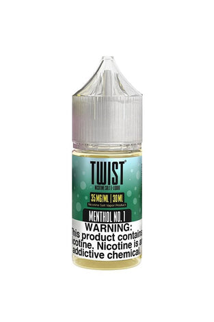 Twist Salt 30ml Menthol No. 1 - My Store - 0012436990657 - Nic Salts - Twist Salt