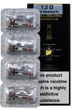 Uwell Caliburn G2 Coils (4 pk) 1.2 ohm - Vapor Fog - 6941736504094 - Devices - Pods & Coils - Uwell