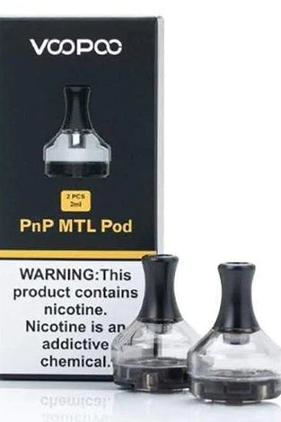 VooPoo PnP MTL Empty Pod (2 pk) - Vapor Fog - 6941291506885 - Devices - Pods & Coils - VooPoo