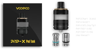 VooPoo PNP-X Pod Tank w/ 2 coils - Vapor Fog - 6941291528849 - Devices - Pods & Coils - VooPoo